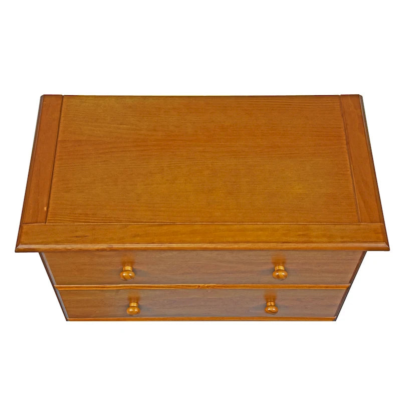 100% Solid Pine Wood 5-Drawer Chest with Choice of Knobs