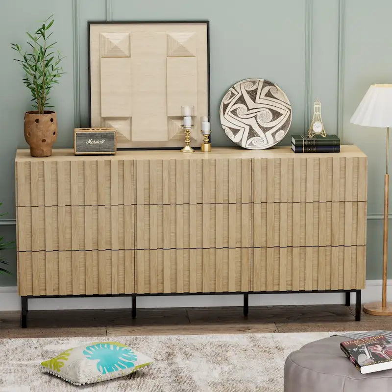 9-Drawer Chest of Drawers Storage Tower — Bedroom Dresser & Organiser