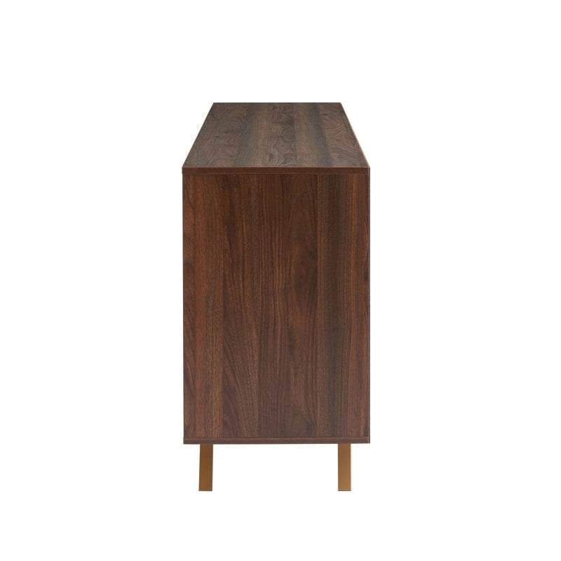 63" Wood Buffet Sideboard Storage Cabinet