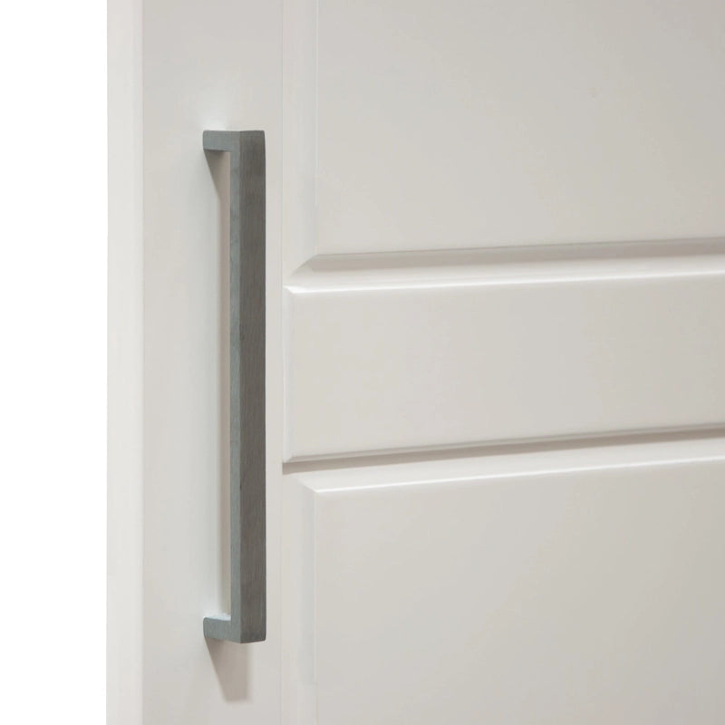 4-Door Solid Pine Wood Wardrobe Armoire with Optional Mirror Doors — Made in Brazil