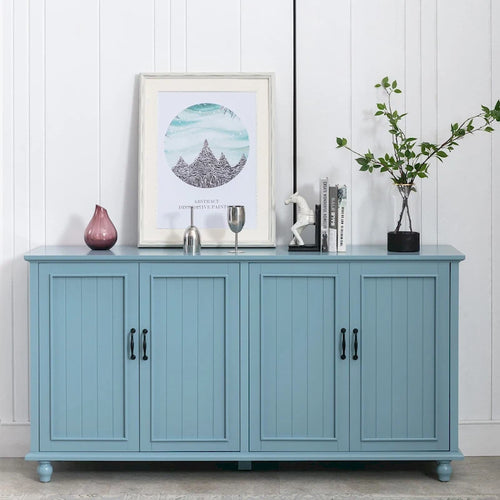 Kitchen Sideboard Coffee Bar Cabinet Accent Storage Cabinet