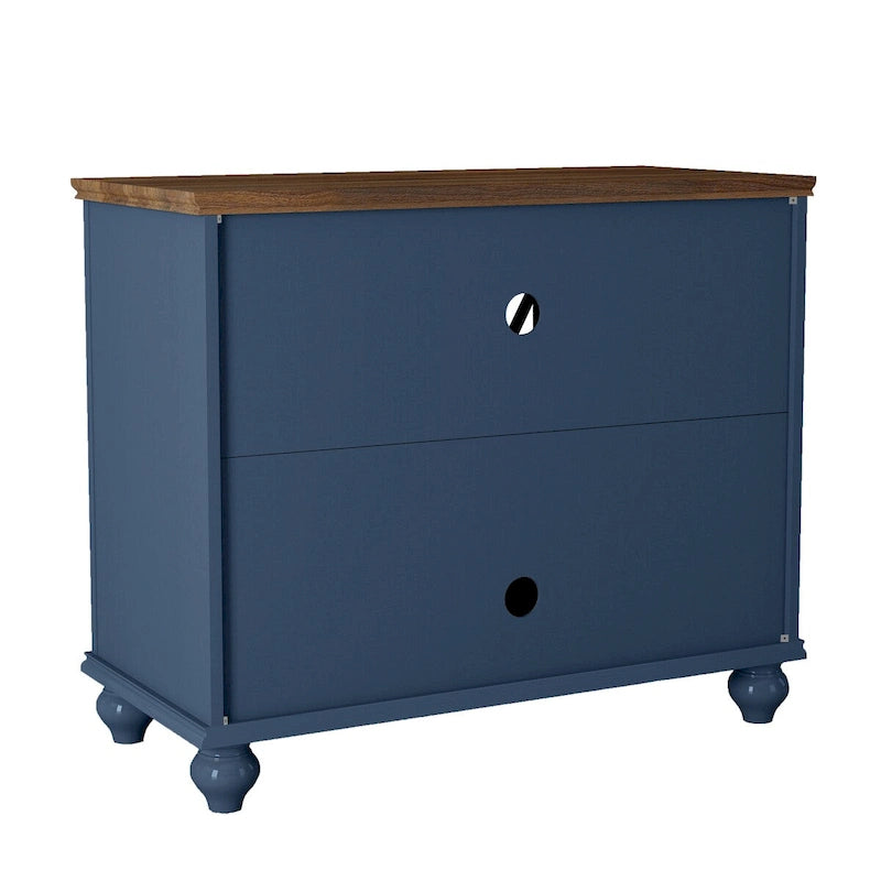 Vintage Style Wood Buffet Sideboard Cabinet with Glass Panel Doors
