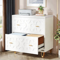 2-Drawer Lateral File Cabinet, White