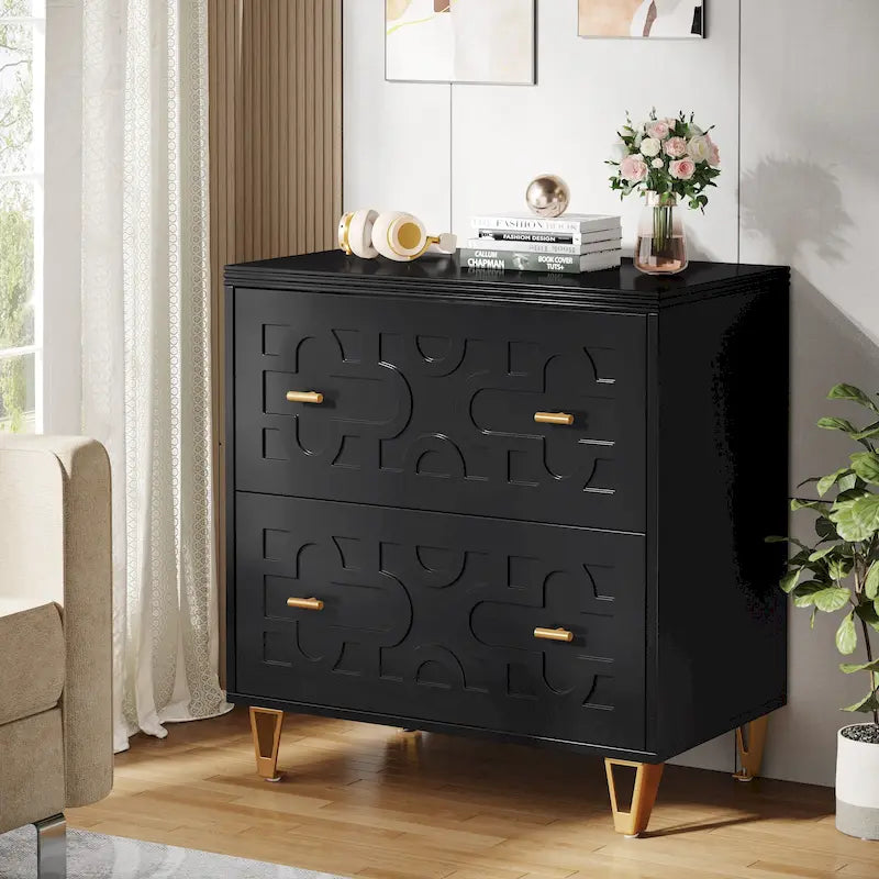 2-Drawer Lateral File Cabinet, White